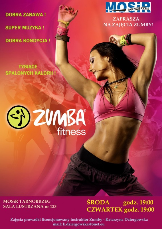 PLAKAT ZUMBA MOSIR