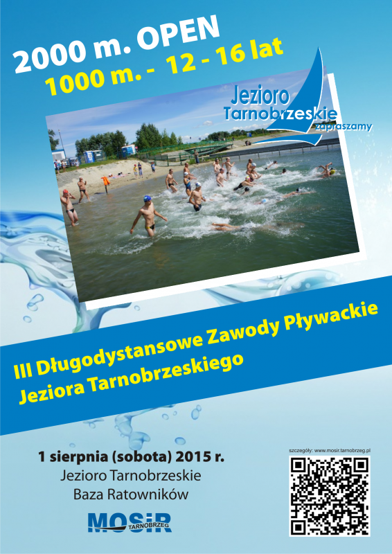 długodystansowe zawody pływackie jeziora 2015